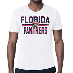 Florida Panthers Starter Team Wordmark & Logo T-Shirt - White - NHL 202296638