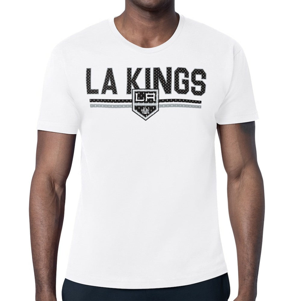 Los Angeles Kings Starter Mesh Look Team Name T-Shirt - White - NHL 202296639