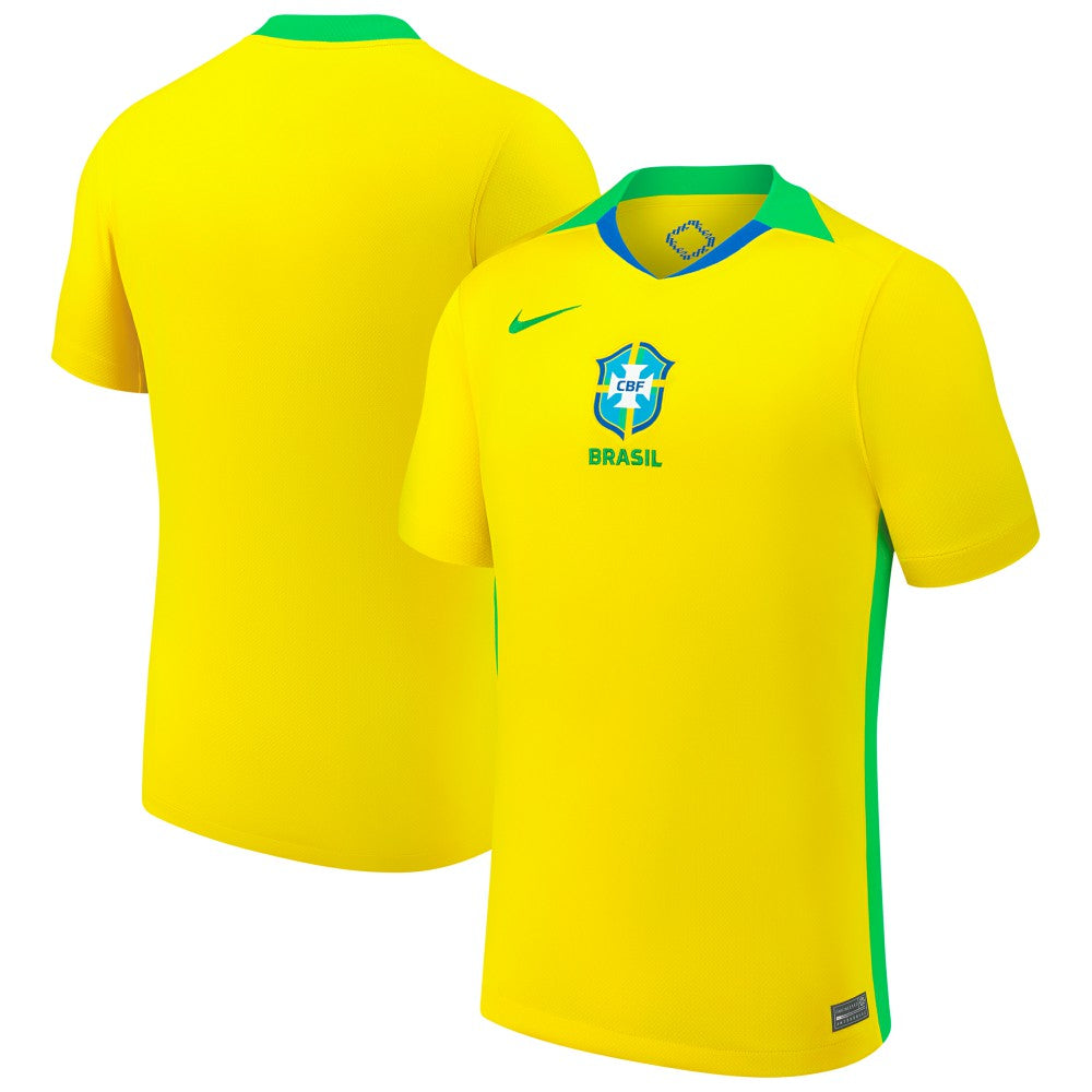 Brazil Women's National Team 2025/26 Home Replica Jersey Yellow - Nike outlet