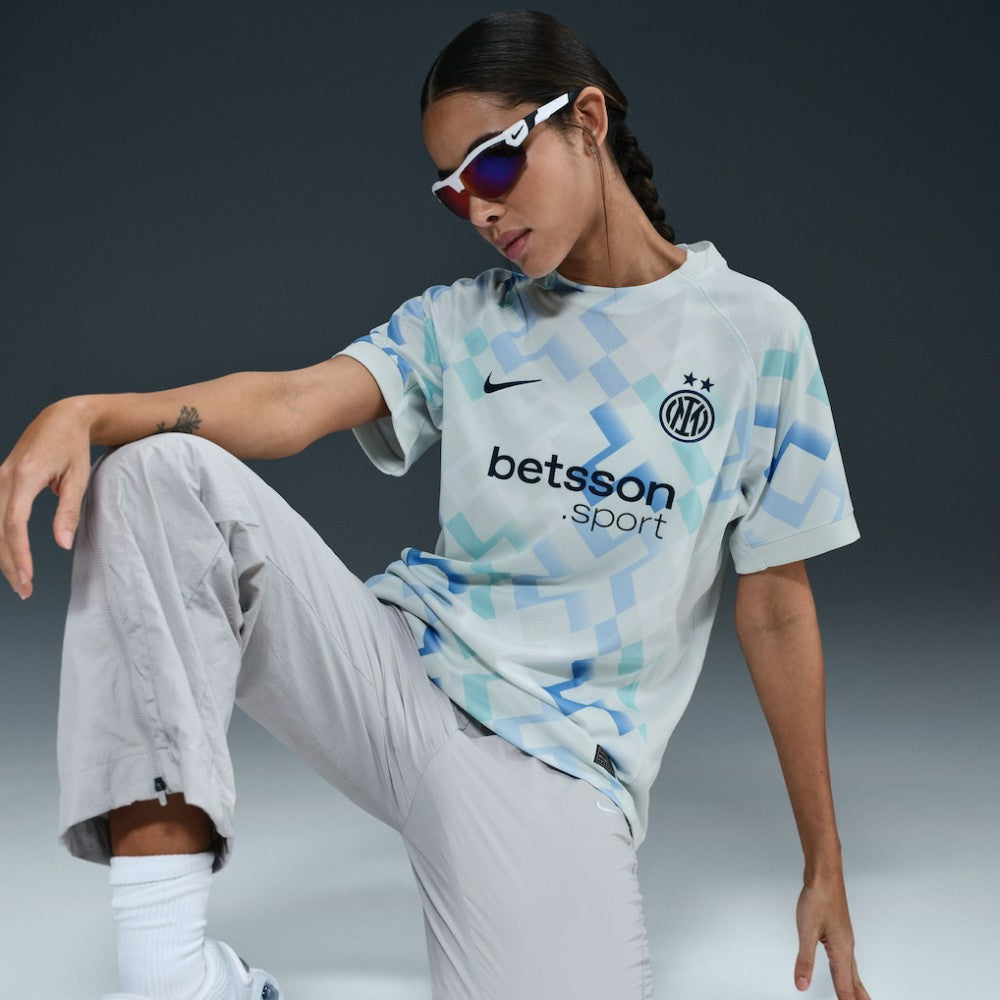Inter Milan Women's 2025/26 Away Replica Jersey Aqua - Nike outlet