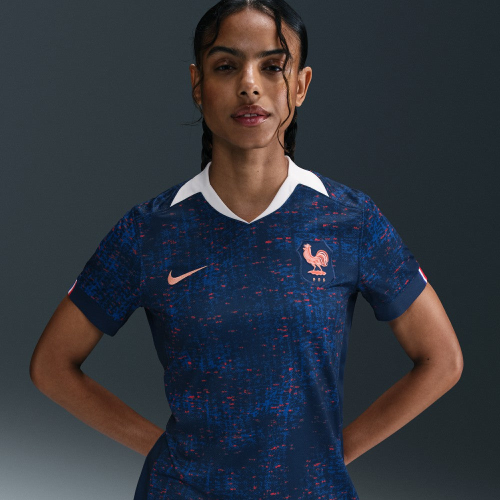 France Women's National Team Women's 2025/26 Home Replica Jersey Blue - Nike Discount
