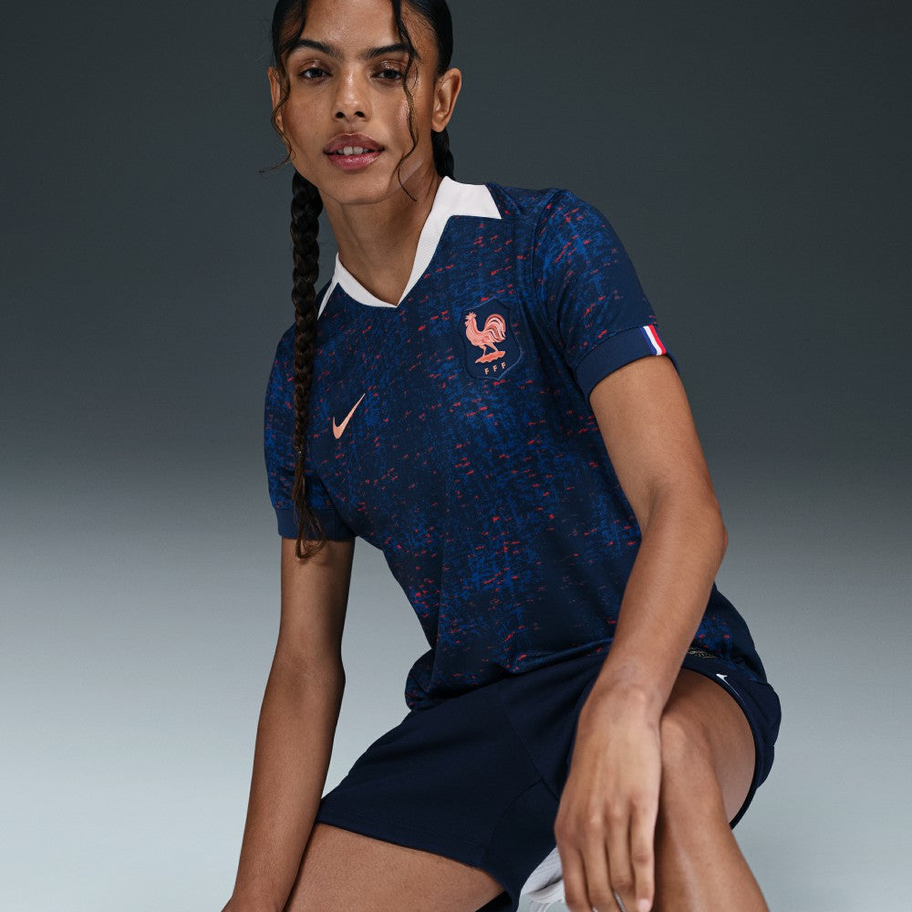 France Women's National Team Women's 2025/26 Home Replica Jersey Blue - Nike Discount