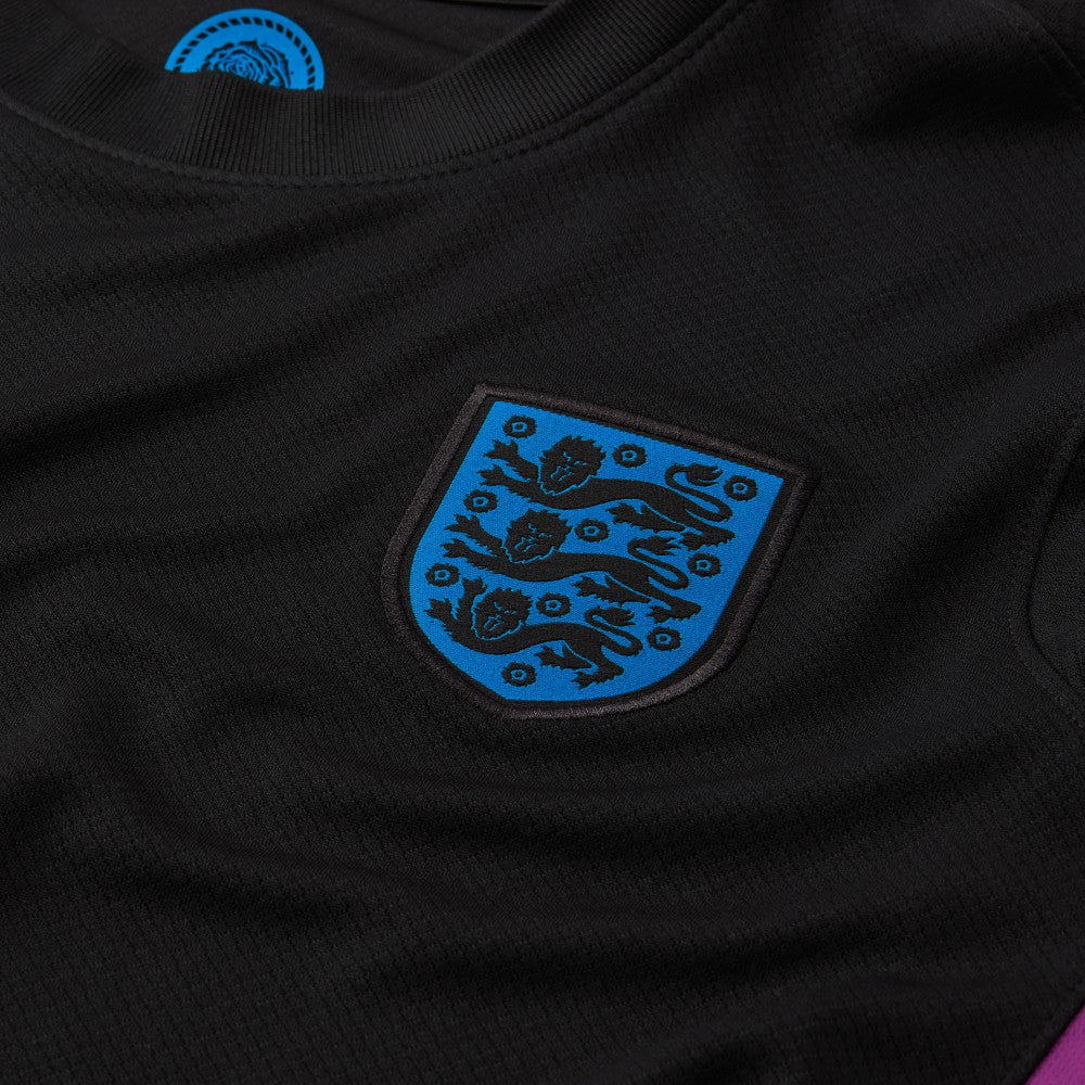 England Women's National Team Women's 2025/26 Away Replica Jersey Black - Nike