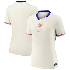 France Women's National Team Women's 2025/26 Away Replica Jersey Cream - Nike