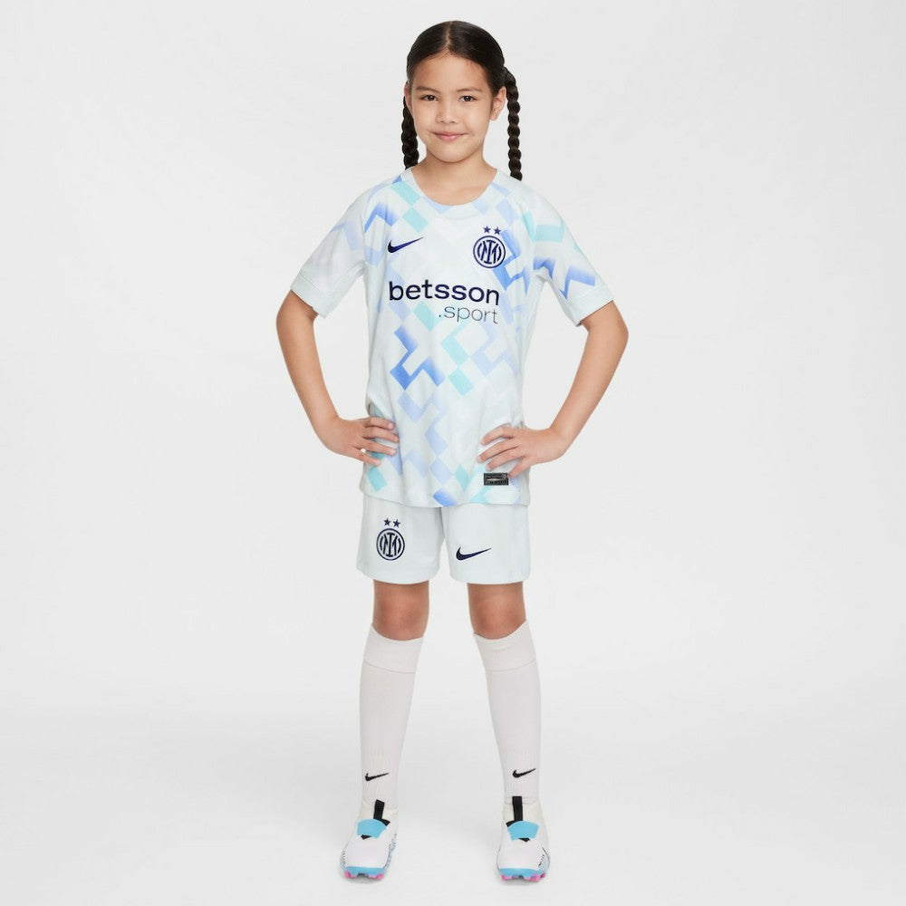 Inter Milan Youth 2025/26 Away Replica Jersey Aqua - Nike outlet