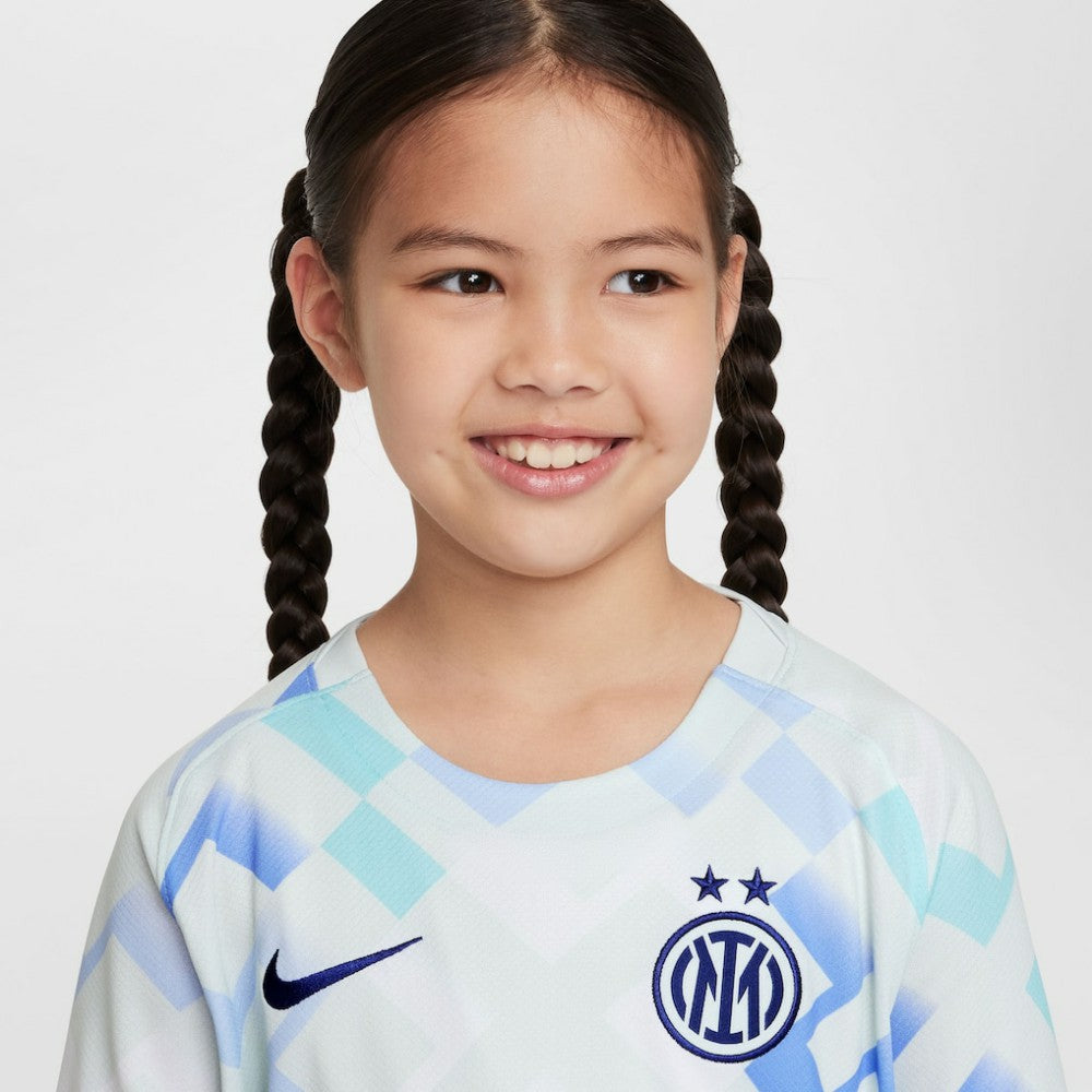 Inter Milan Youth 2025/26 Away Replica Jersey Aqua - Nike outlet