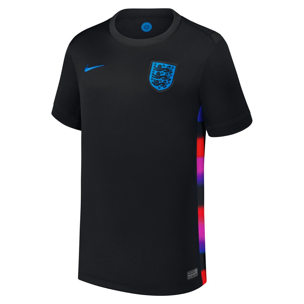 England Women's National Team Youth 2025/26 Away Replica Jersey Black - Nike outlet