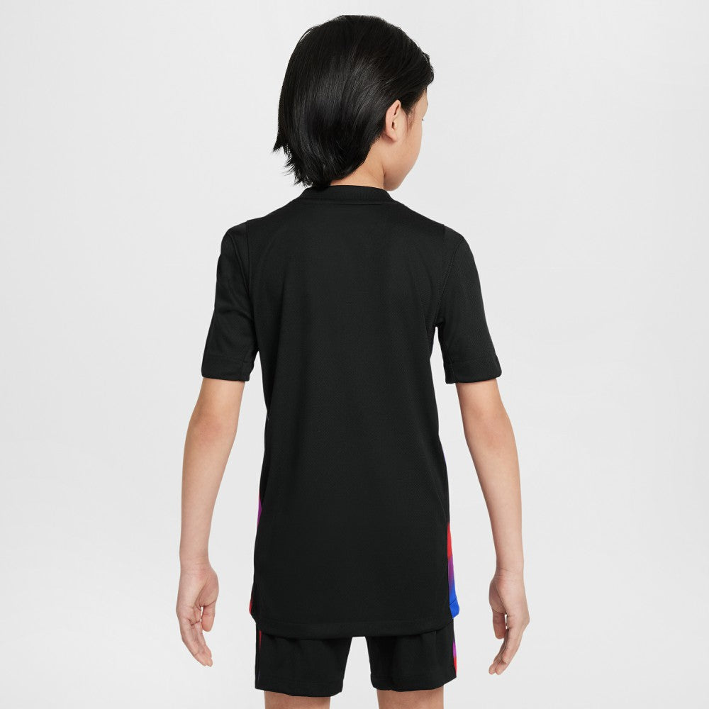 England Women's National Team Youth 2025/26 Away Replica Jersey Black - Nike outlet