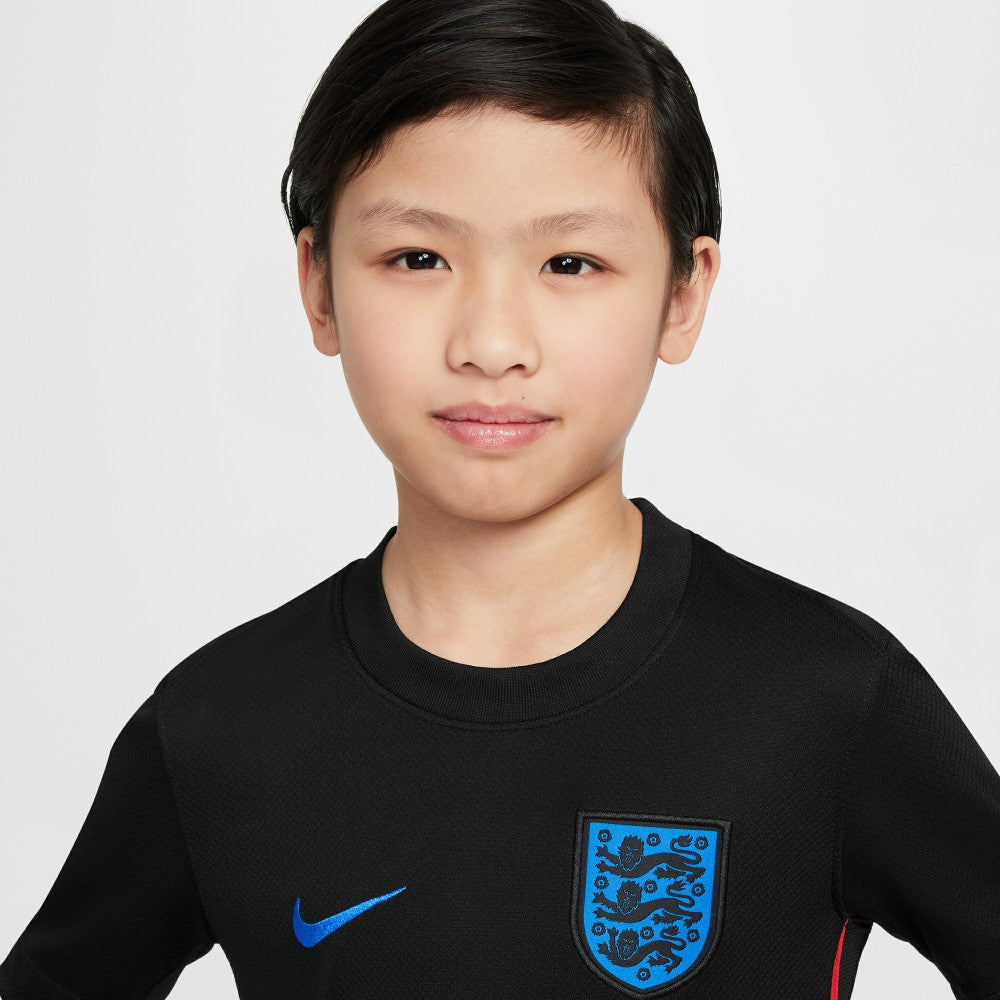 England Women's National Team Youth 2025/26 Away Replica Jersey Black - Nike outlet