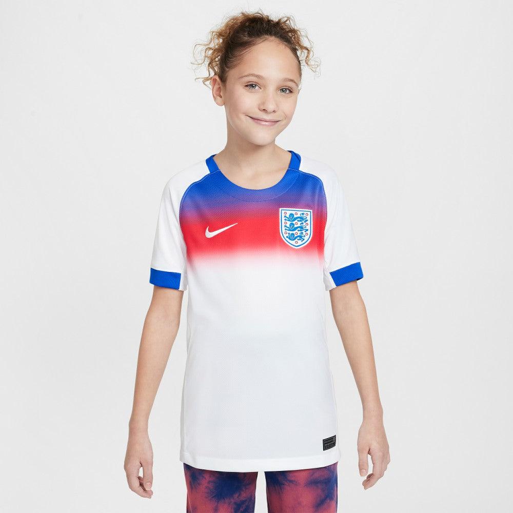 England Women's National Team Youth 2025/26 Home Replica Jersey Royal - Nike