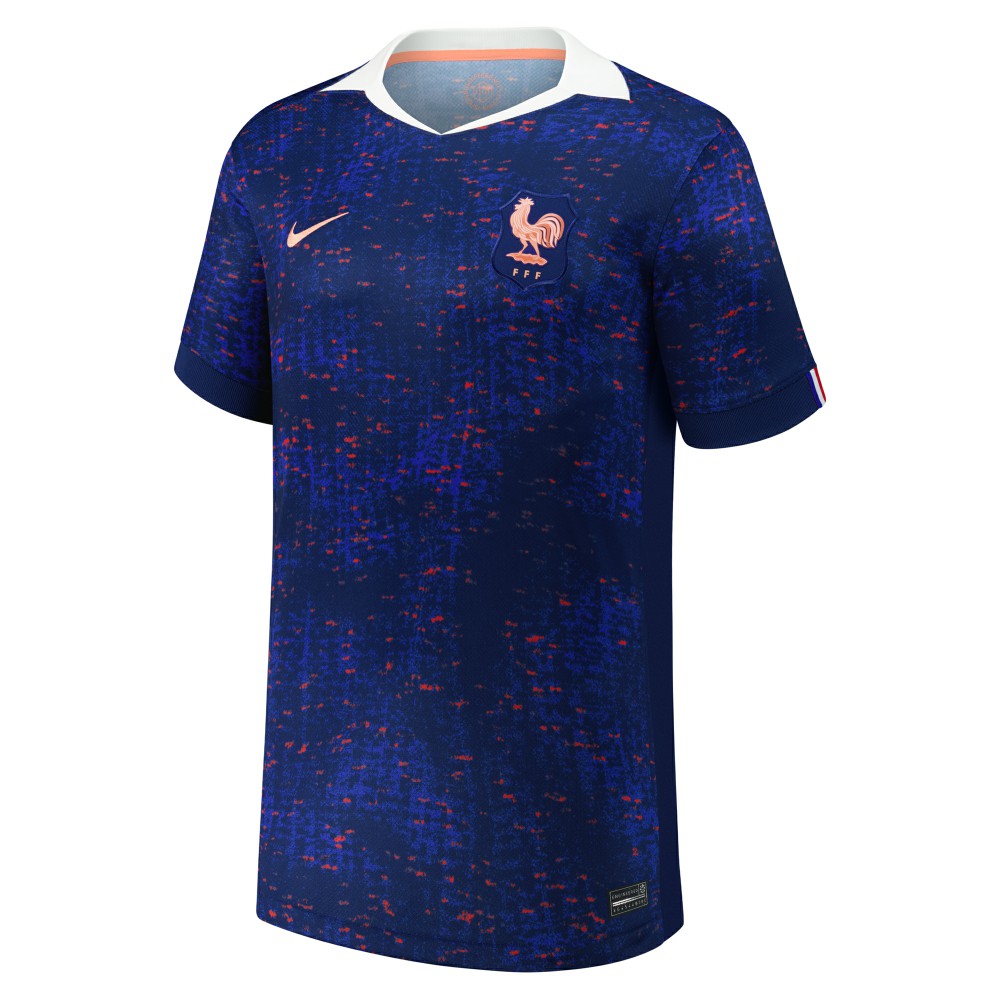 France Women's National Team Youth 2025/26 Home Replica Jersey Blue - Nike for sale