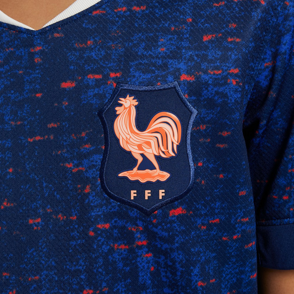 France Women's National Team Youth 2025/26 Home Replica Jersey Blue - Nike for sale