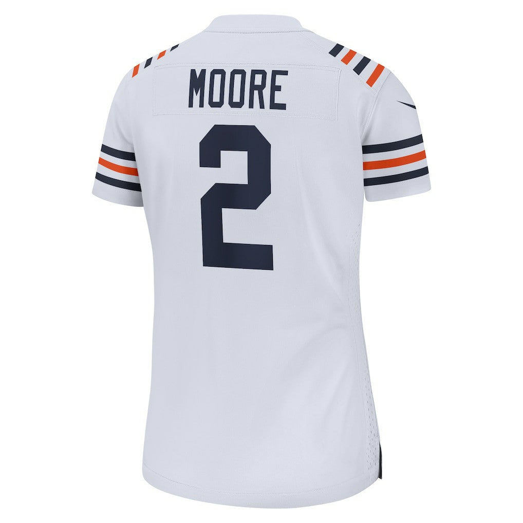Nike D.J. Moore Chicago Bears Women's Alternate Game Jersey White