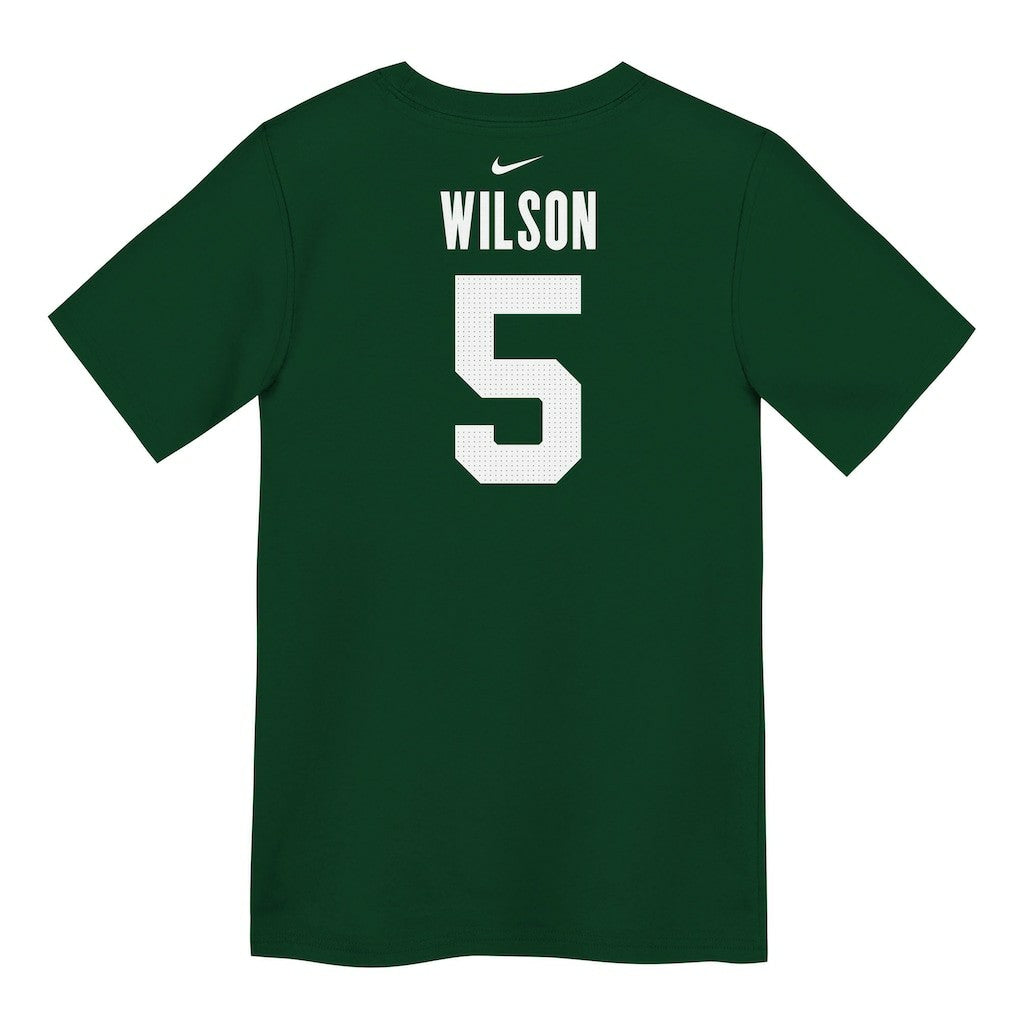 Nike Garrett Wilson New York Jets Preschool Player Name & Number T-Shirt Green