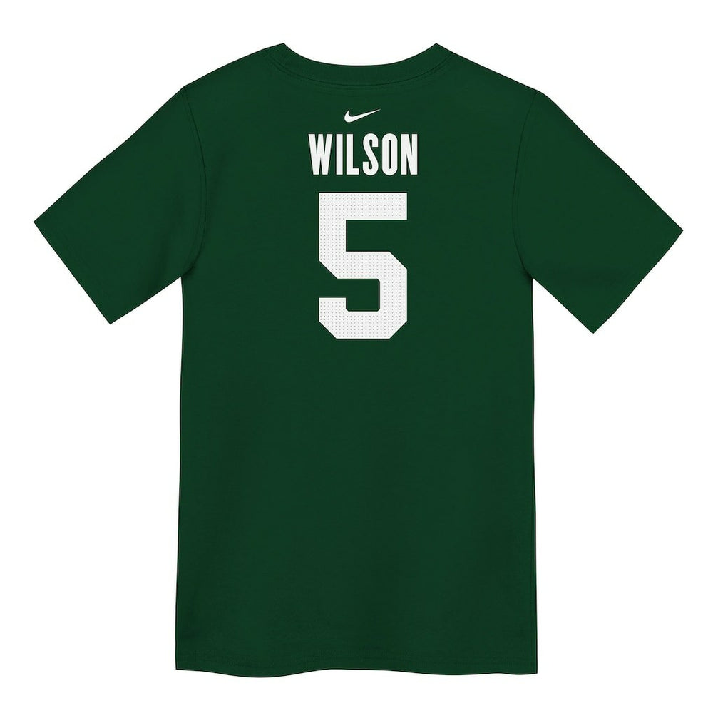 Nike Garrett Wilson New York Jets Preschool Player Name & Number T-Shirt Green