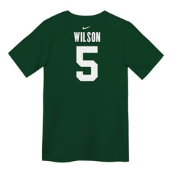 Nike Garrett Wilson New York Jets Preschool Player Name & Number T-Shirt Green