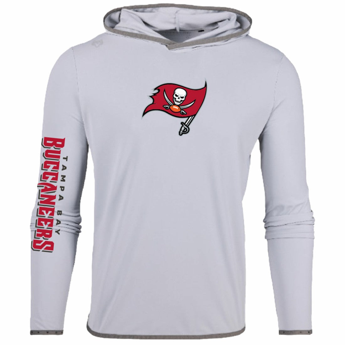 Tampa Bay Buccaneers Greyson Clothiers Colorado Long Sleeve Hoodie T-Shirt Gray