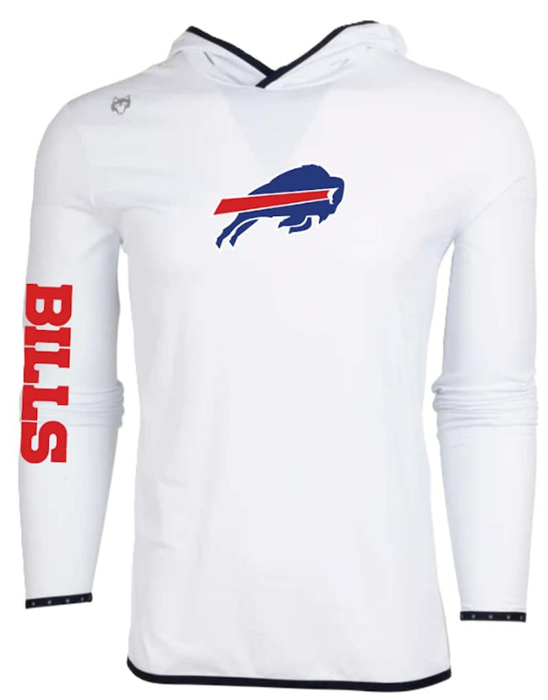 Buffalo Bills Greyson Clothiers Colorado Long Sleeve Hoodie T-Shirt White