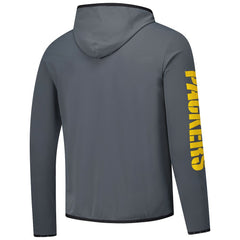 Green Bay Packers Greyson Clothiers Colorado Long Sleeve Hoodie T-Shirt Charcoal