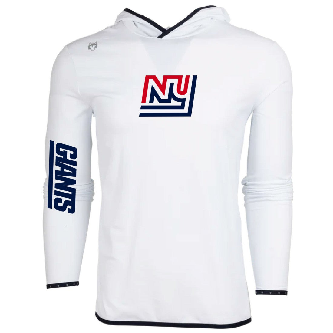 New York Giants Greyson Clothiers Colorado Long Sleeve Hoodie T-Shirt White