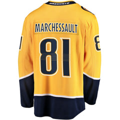 Jonathan Marchessault Nashville Predators Fanatics Breakaway Jersey - Gold - NHL 202314630