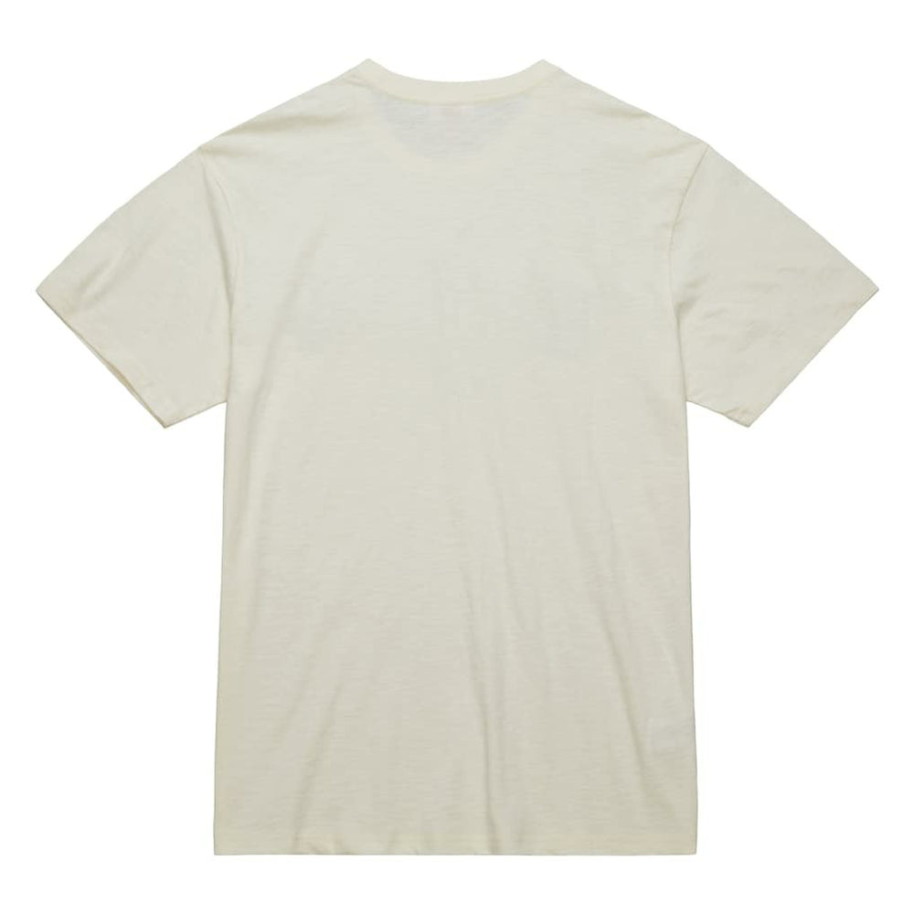 Mitchell & Ness Kansas City Chiefs Vintage Logo Heritage Slub T-Shirt Cream