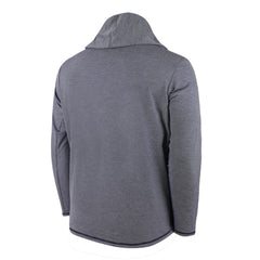 Chicago Cubs Butter Stripe Tri-Blend Long Sleeve Hoodie T-Shirt - Navy - MLB Sale