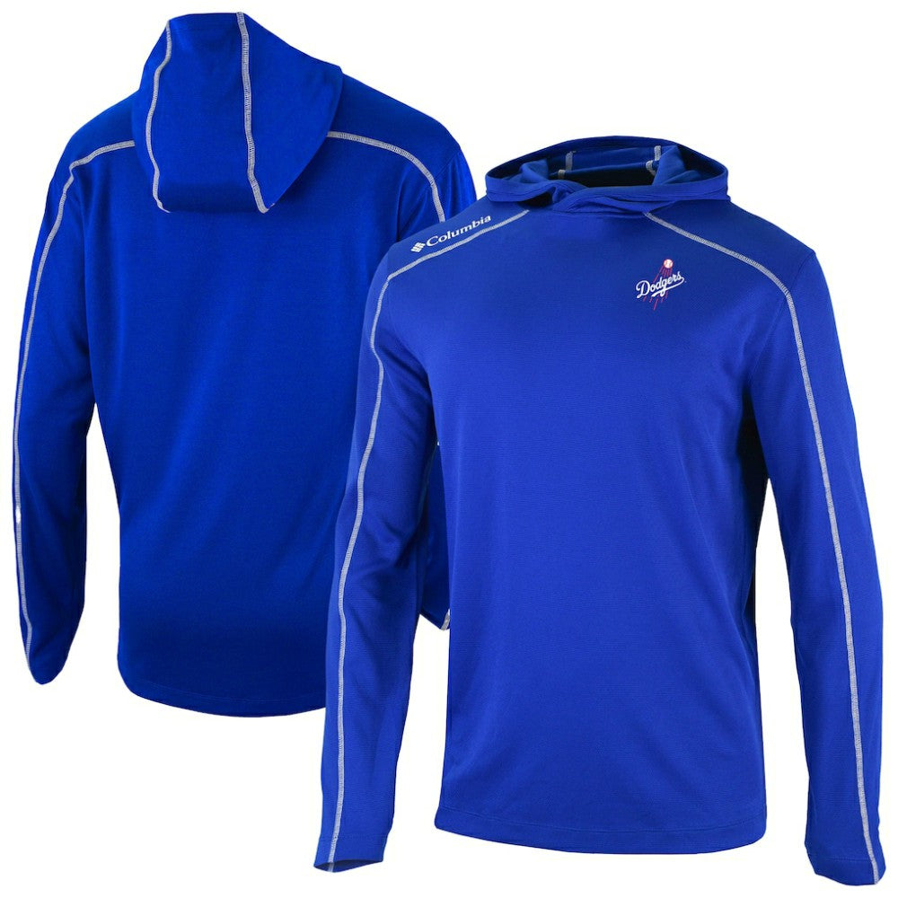 Los Angeles Dodgers Columbia Omni-Wick Shotgun Pullover Hoodie - Royal - Columbia Online