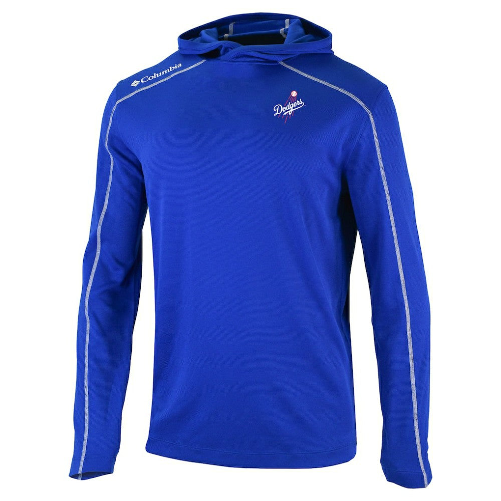 Los Angeles Dodgers Columbia Omni-Wick Shotgun Pullover Hoodie - Royal - Columbia Online