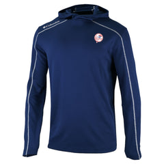 New York Yankees Columbia Omni-Wick Shotgun Pullover Hoodie - Navy - Columbia Discount
