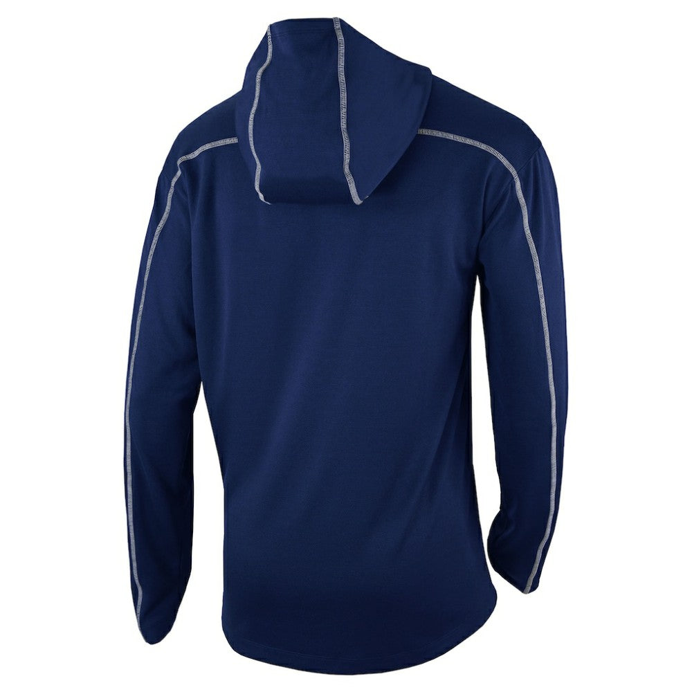 New York Yankees Columbia Omni-Wick Shotgun Pullover Hoodie - Navy - Columbia Discount