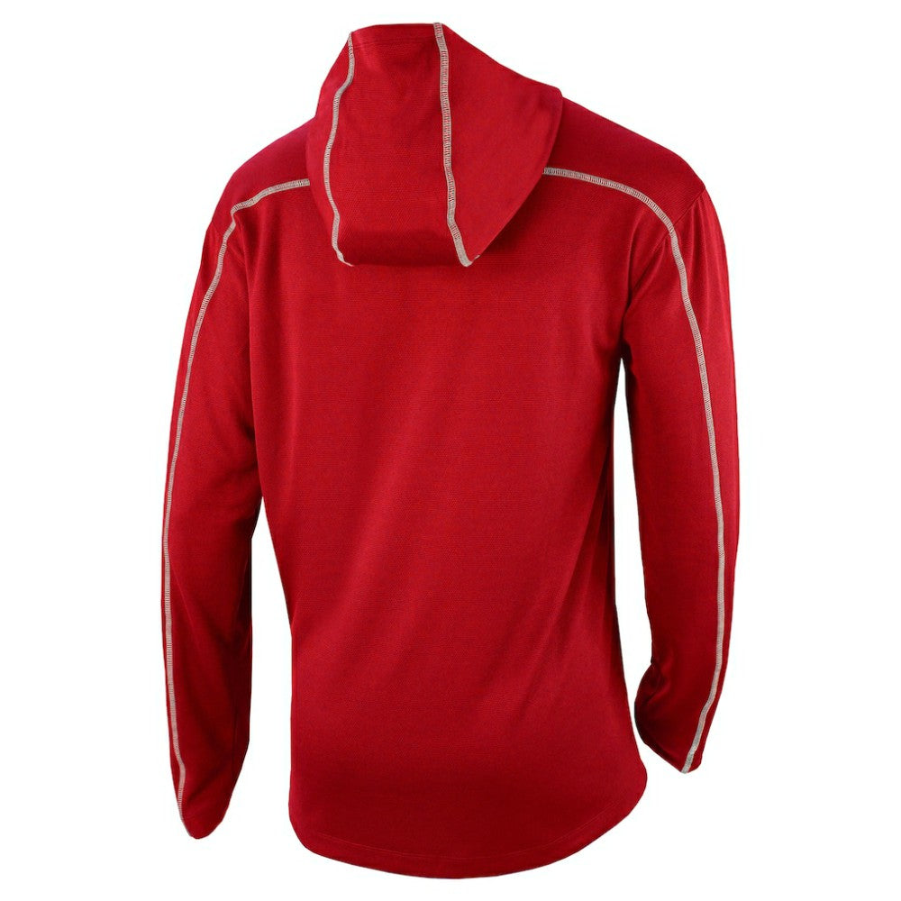 Philadelphia Phillies Columbia Omni-Wick Shotgun Pullover Hoodie - Red - Columbia on Sale