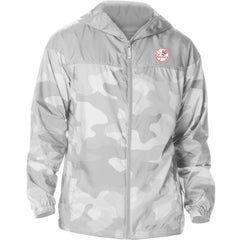 New York Yankees Columbia Camo Flash Challenger Full-Zip Windbreaker Jacket - Gray - Columbia Online