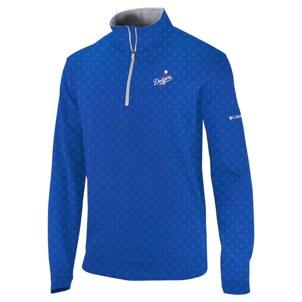 Los Angeles Dodgers Columbia Wickham Hills Omni-Wick Quarter-Zip Jacket - Royal - Columbia Lifestyle