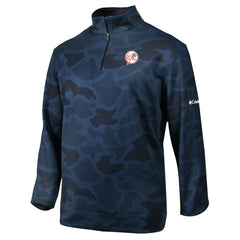 New York Yankees Columbia Wickham Hills Omni-Wick Quarter-Zip Jacket - Camo - Columbia Discount