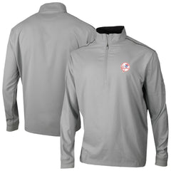 New York Yankees Columbia Omni-Wick Bogey's Paradise Quarter-Zip Top - Gray - Columbia Discount