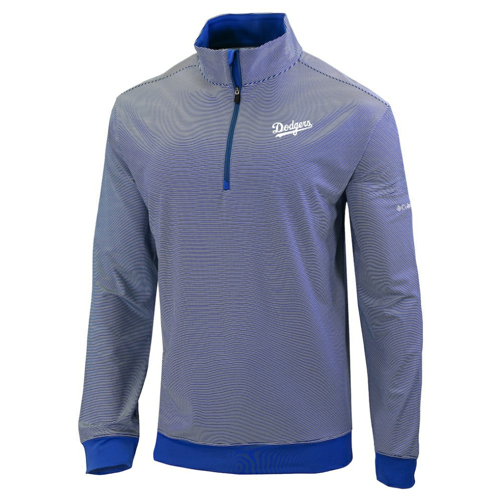 Los Angeles Dodgers Columbia Omni-Wick Even Lie Quarter-Zip Pullover Top - Royal - Columbia Discount