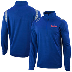 Philadelphia Phillies Columbia Oakland Downs Omni-Wick Quarter-Zip Top - Royal - Columbia Sale