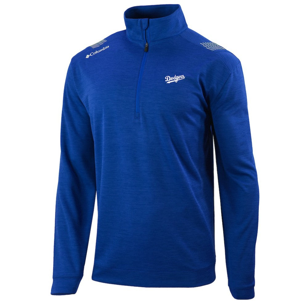 Los Angeles Dodgers Columbia Oakland Downs Omni-Wick Quarter-Zip Top - Royal - Columbia Online
