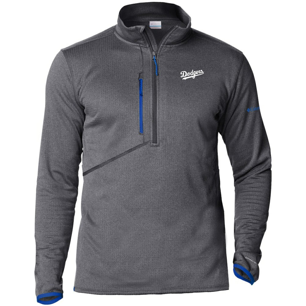 Los Angeles Dodgers Columbia Park View Omni-Wick Half-Zip Top - Royal - Columbia Discount