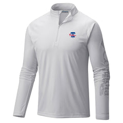 Philadelphia Phillies Columbia Terminal Tackle Raglan Omni-Shade Quarter-Zip Pullover Top - White - Columbia Online