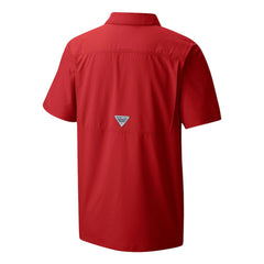 Philadelphia Phillies Columbia Slack Tide Omni-Wick Button-Up Camp Shirt - Red - Columbia Discount