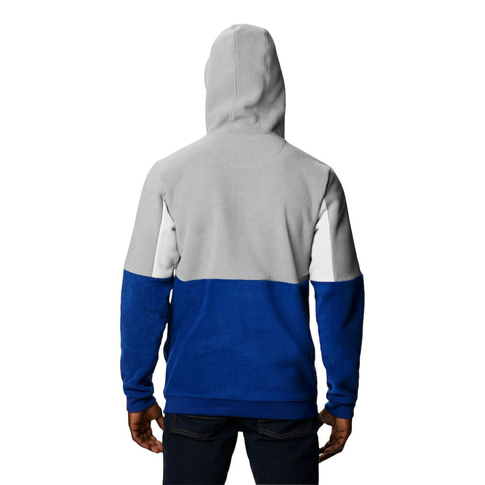 Los Angeles Dodgers Columbia Lodge Fleece Quarter-Zip Hoodie - Royal - Columbia Sale