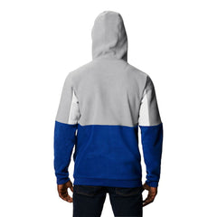 Los Angeles Dodgers Columbia Lodge Fleece Quarter-Zip Hoodie - Royal - Columbia Sale