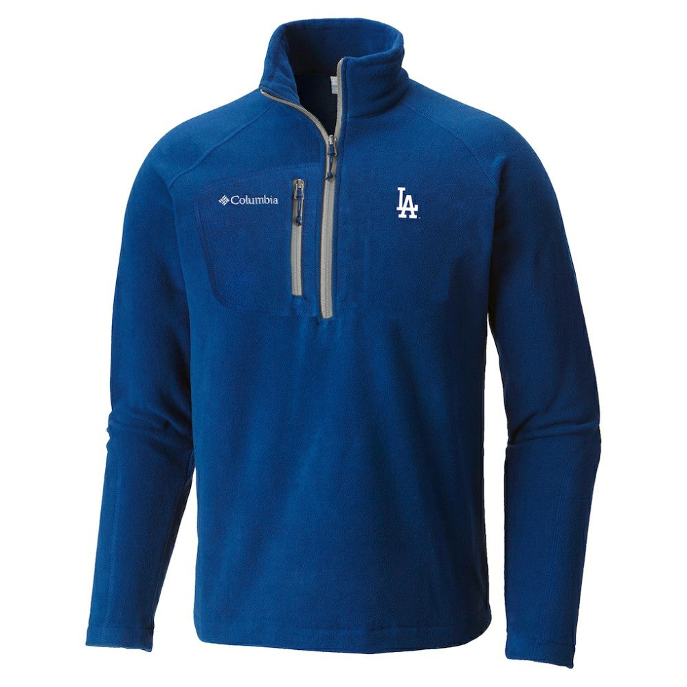 Los Angeles Dodgers Columbia Fast Trek III Half-Zip Fleece Pullover - Royal - Columbia Sale