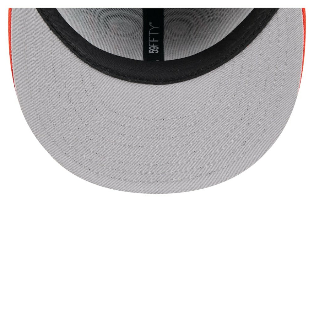 San Francisco Giants New Era Retro Pattern 59FIFTY Fitted Hat - Black/Orange - New Era Sale