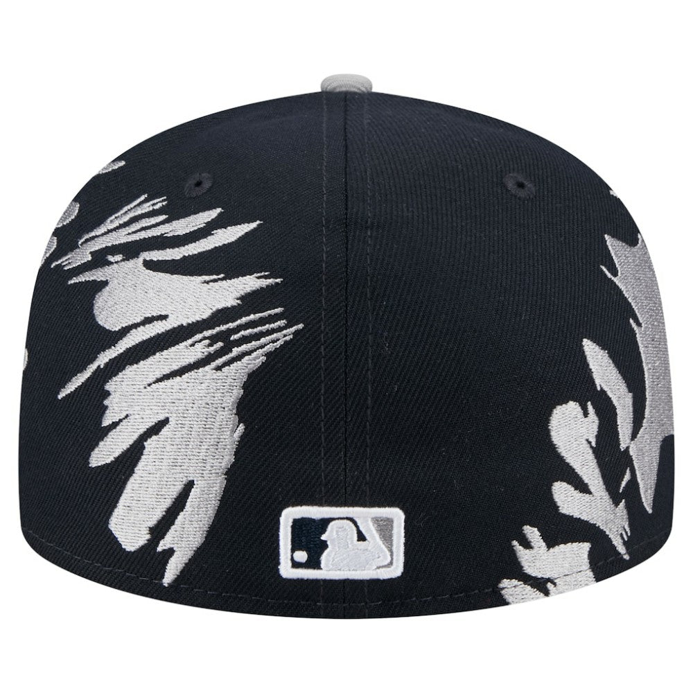 Detroit Tigers New Era Retro Pattern 59FIFTY Fitted Hat - Navy/Gray - New Era on Sale
