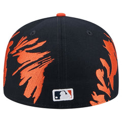 Houston Astros New Era Retro Pattern 59FIFTY Fitted Hat - Navy/Orange - New Era Online
