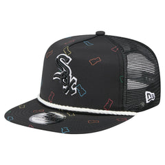 Chicago White Sox New Era Gummy Golfer Trucker Snapback Hat - Black - New Era Sale