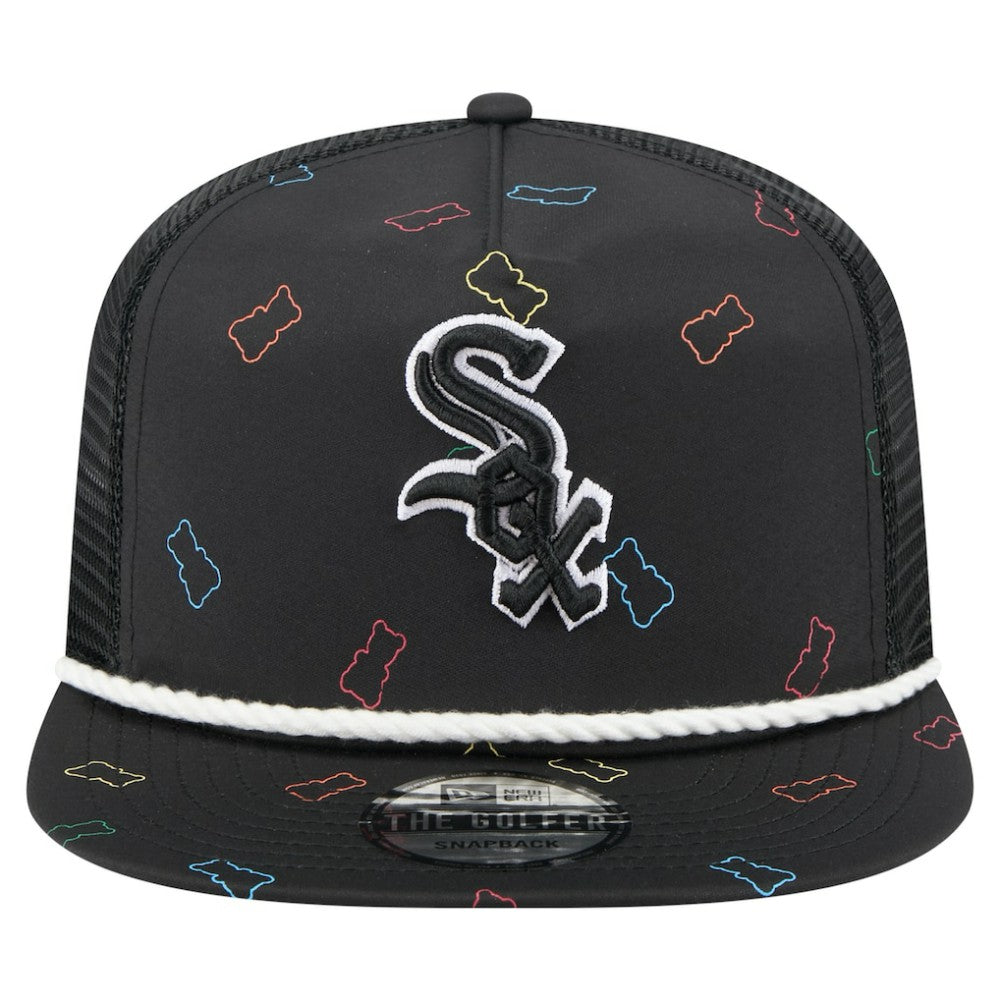 Chicago White Sox New Era Gummy Golfer Trucker Snapback Hat - Black - New Era Sale